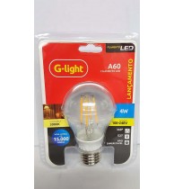 Lâmpada LED filamento A60 G-light® 3000k