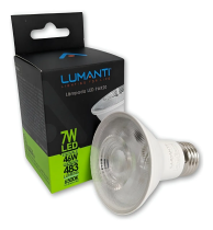 Lampada led PAR20  7w 6500k 