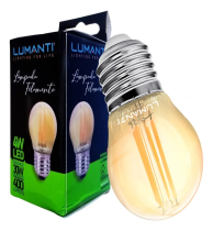 Lampada filamento led 4w g45