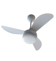 Ventilador de Teto Ventisol Fênix Inverter C/Controle Branco Bivolt