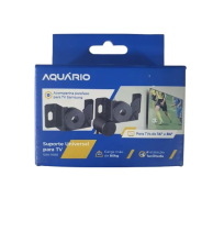 SUPORTE TV UNIVERSAL 14 A 84 POL AQUARIO PRETO