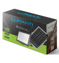 Refletor LED Sunlight Hill 200W Energia Solar